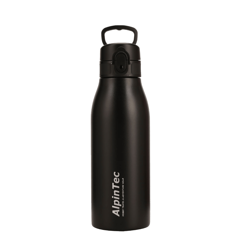 Alpintec Θερμός Παγούρι Ατσάλινο 600ml Fellow - Μαύρο