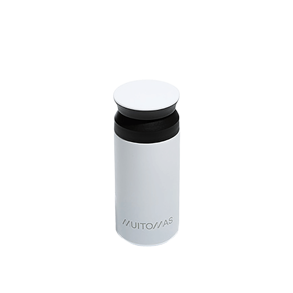 Muitomas Θερμός Παγούρι Ατσάλινο 350ml - Λευκό