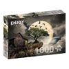 ENJOY -Πάζλ Landscapes Ξύλινη Καλύβα σε έναν Γκρεμό 1000 Τεμ Νο 1614