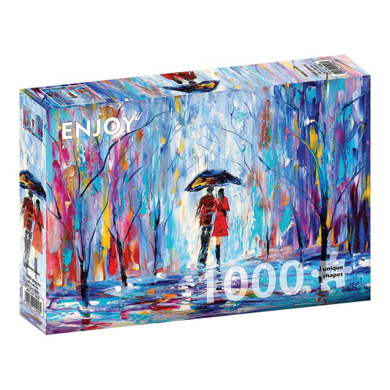 ENJOY -Πάζλ  People Βροχερή Αγάπη 1000 Τεμ Νο 1446