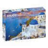 ENJOY -Πάζλ  Places Σαντορίνη με βάρκες, Ελλάδα 1000 Τεμ Νο 1086