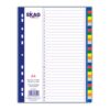 SKAG Ευρετήρια P.P. Χρωματιστά Α4 31Φ