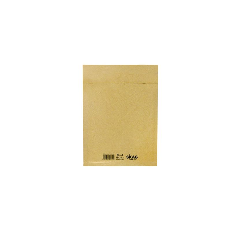 SKAG Φάκελοι Με Κυψέλες   18X26cm N.4 Κράφτ