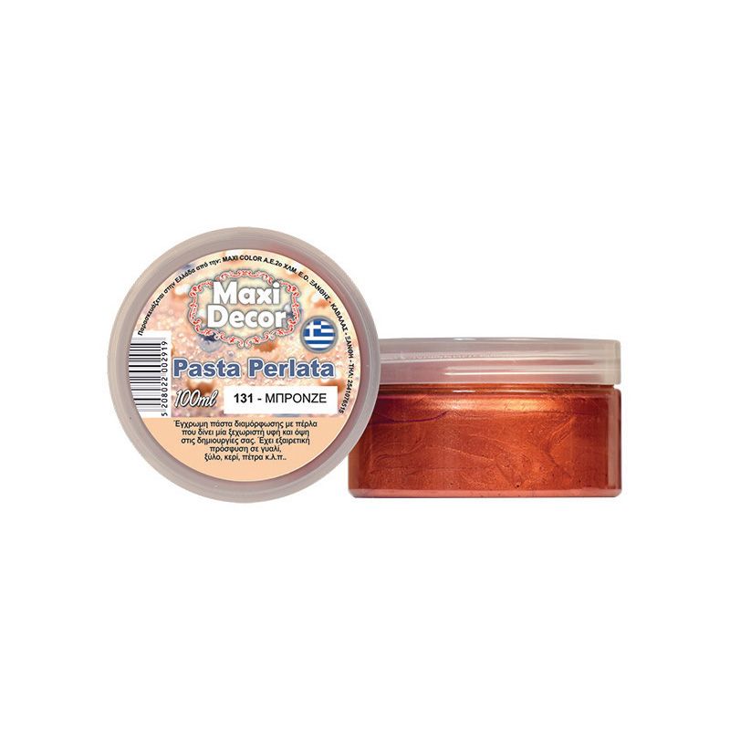 MAXI COLOR Πάστα  Περλέ  131 -Μπρονζέ 100 Ml