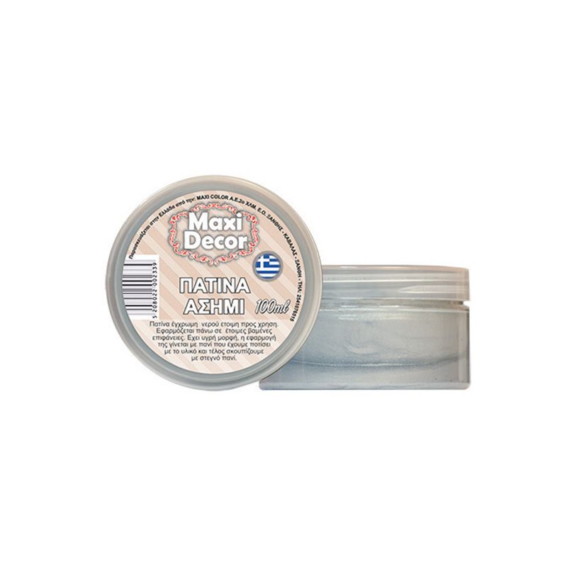 MAXI COLOR Πατίνα  Ασημί           100 Ml