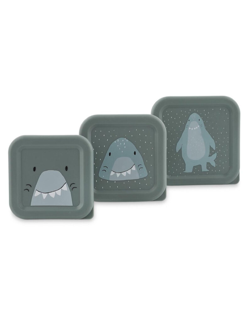 Trixie Δοχείο Φαγητού Nesting Snack Box Σετ 3τμχ Mr. Shark