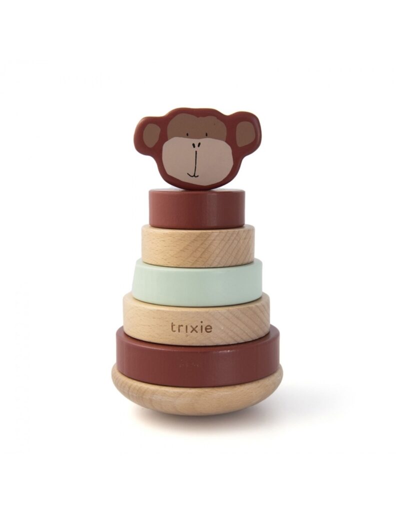 Trixie Ξύλινο Στοιβαζόμενo Παιχνίδι Mr.Monkey