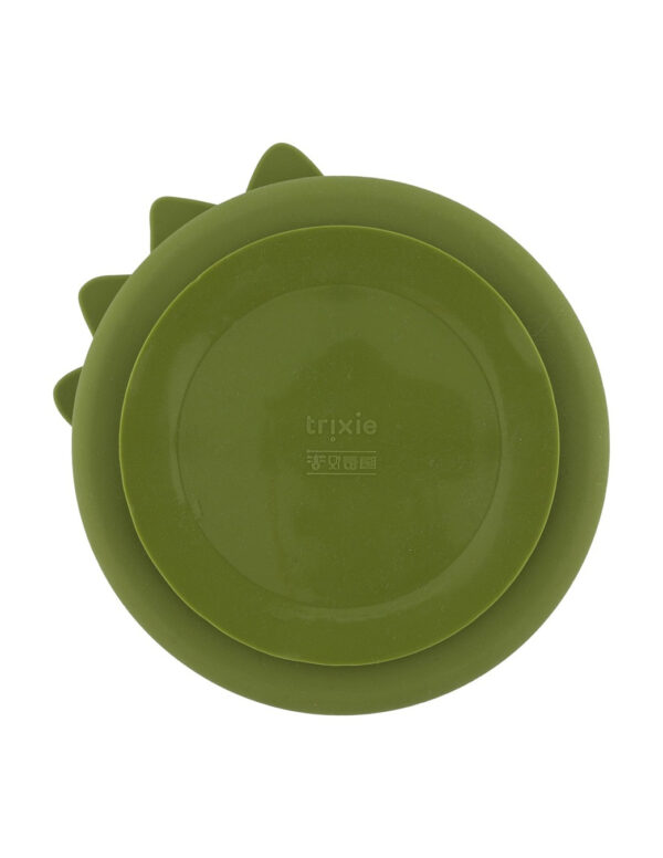 Trixie Πιάτο Σιλικόνης Με χωρίσματα Mr Dino - Image 4 Trixie Πιάτο Σιλικόνης Με χωρίσματα Mr Dino Image 4