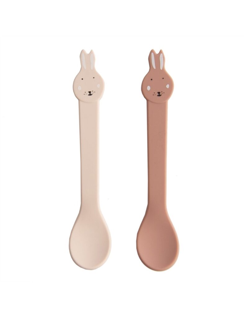 Trixie Σετ Κουτάλι Σιλικόνης 2τμχ Mrs. Rabbit
