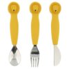 Trixie Σετ Κουτάλι Πιρούνι Σιλικόνης 3τμχ Mr. Lion