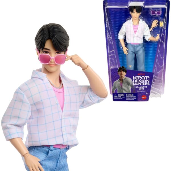 K Pop Demon Hunters: Jinu Saja Boys Doll   6