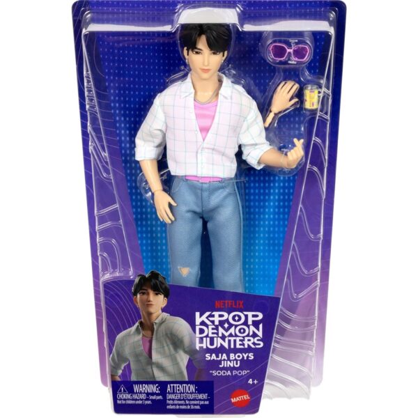 K Pop Demon Hunters: Jinu Saja Boys Doll   11